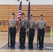 NAVSUP military personnel support local community as volunteer Navy JROTC competition judges