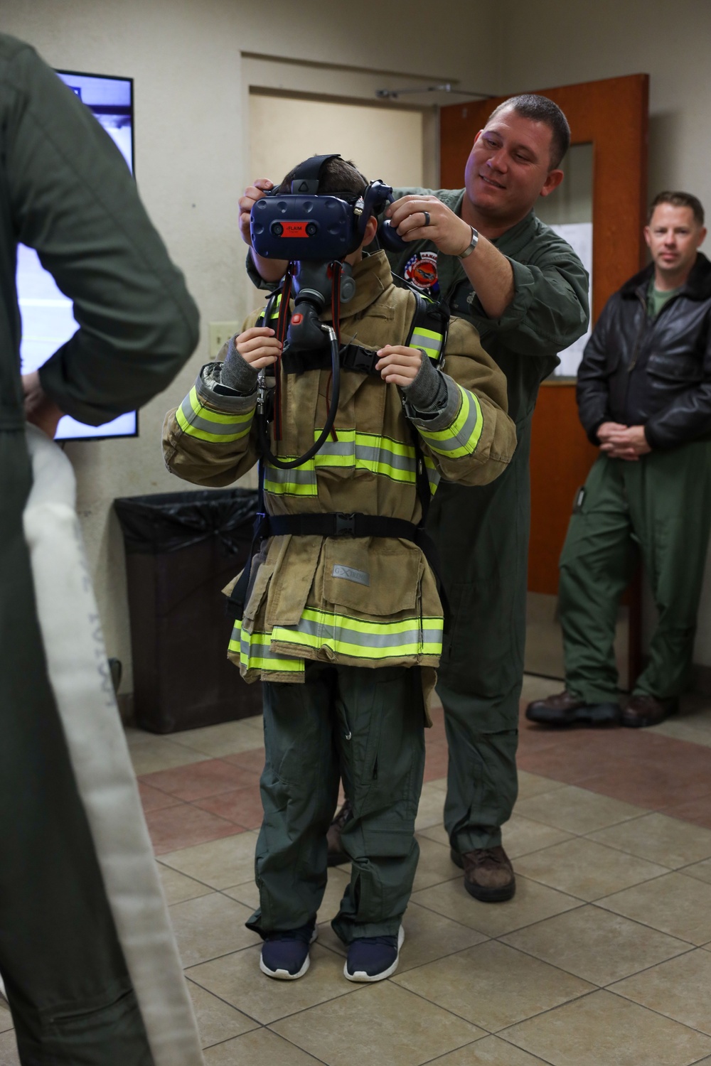 MCAS Beaufort help grant Trent's wish with Make-A-Wish