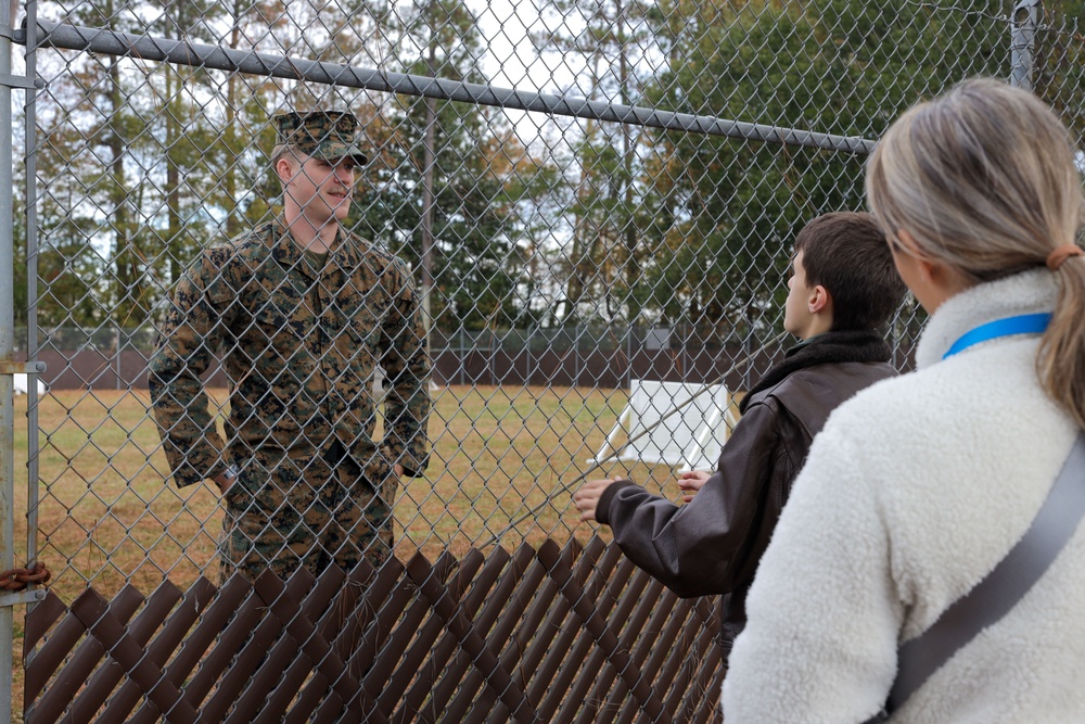 MCAS Beaufort help grant Trent's wish with Make-A-Wish