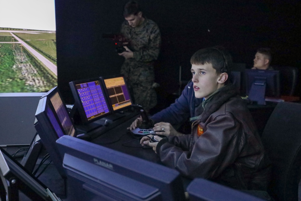 MCAS Beaufort help grant Trent's wish with Make-A-Wish