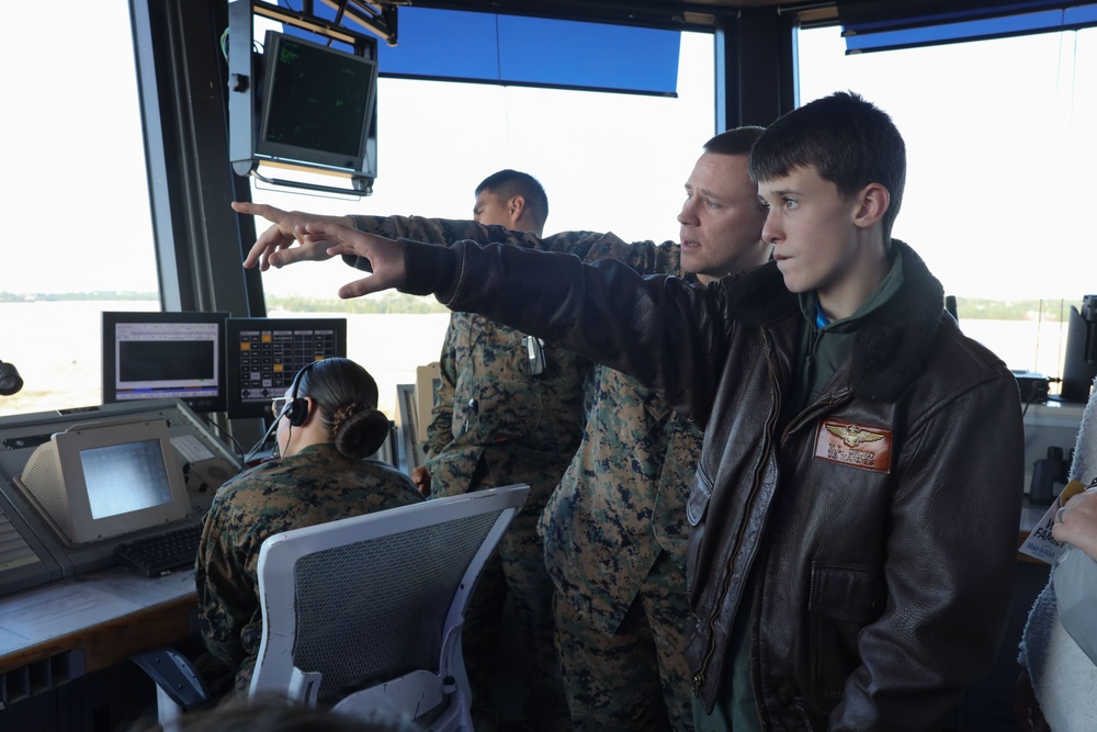 MCAS Beaufort help grant Trent's wish with Make-A-Wish