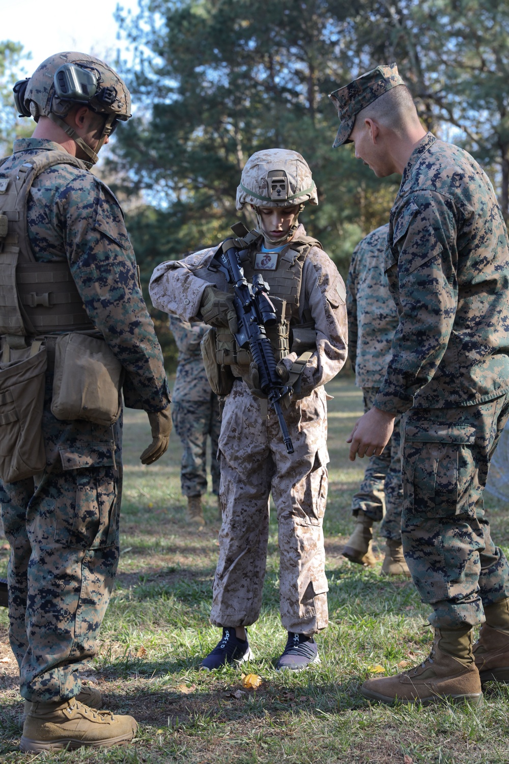 MCAS Beaufort help grant Trent's wish with Make-A-Wish