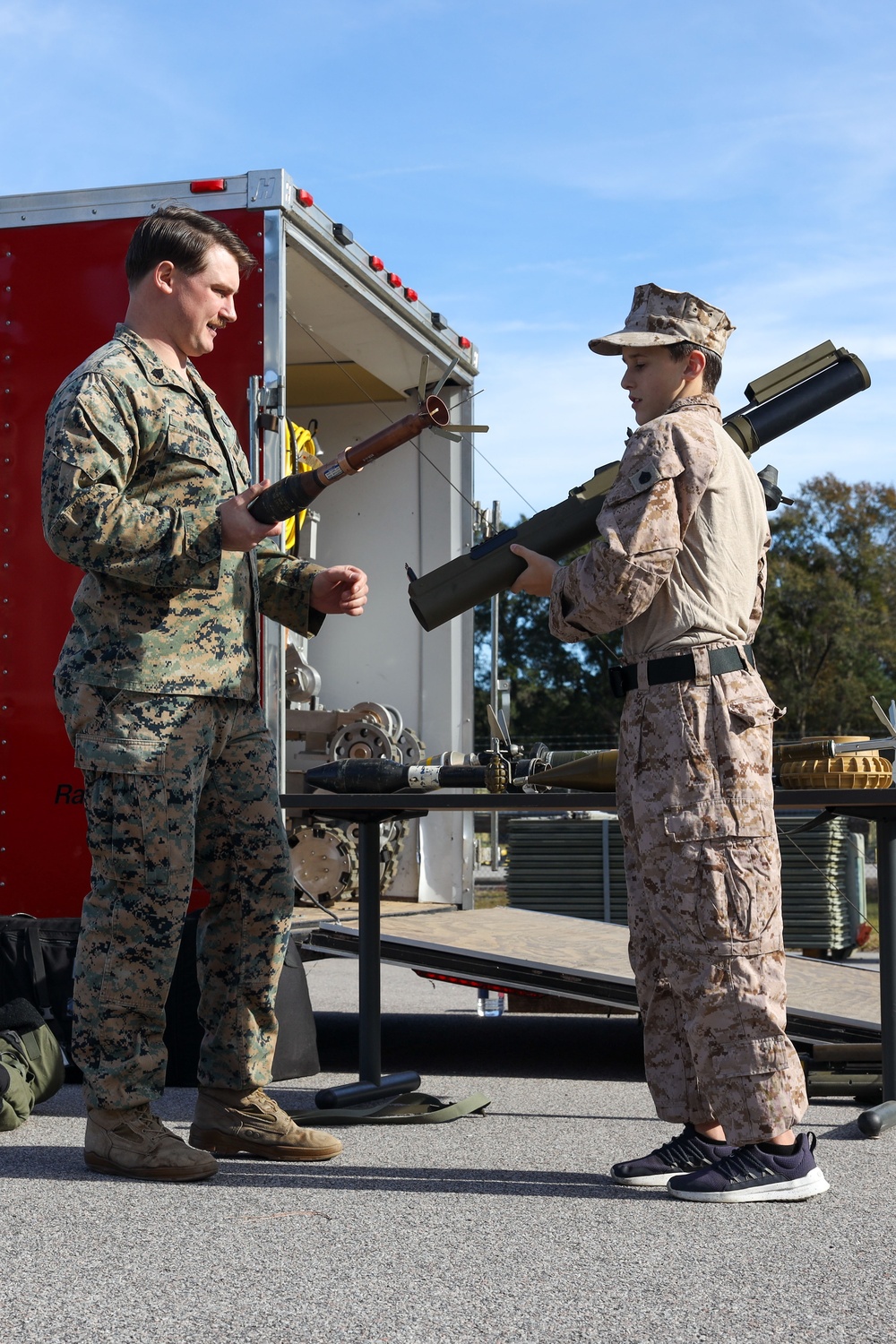 MCAS Beaufort help grant Trent's wish with Make-A-Wish
