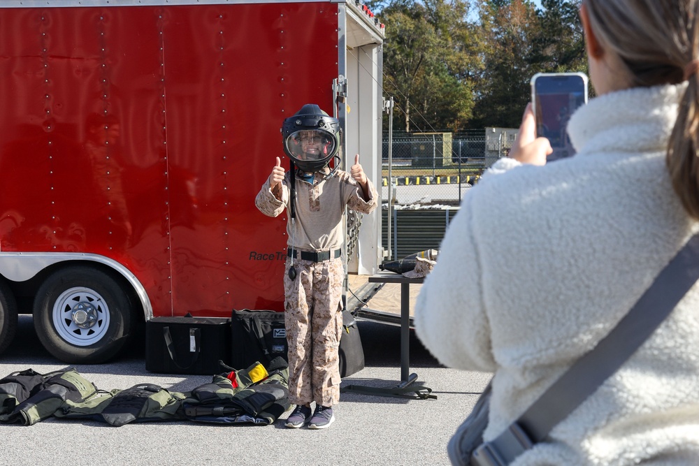 MCAS Beaufort help grant Trent's wish with Make-A-Wish
