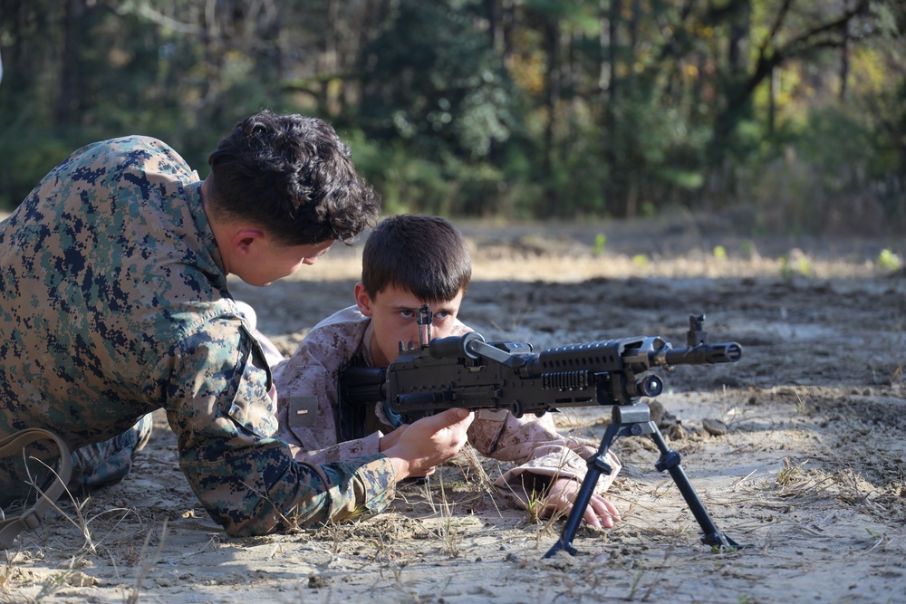 MCAS Beaufort help grant Trent's wish with Make-A-Wish
