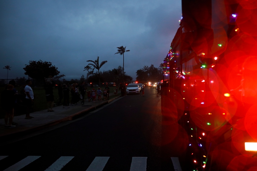 Santa Claus is Coming to Town: Parade Spreads Holiday Cheer Across MCBH