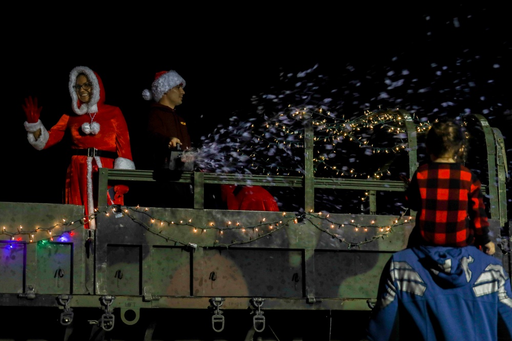 Santa Claus is Coming to Town: Parade Spreads Holiday Cheer Across MCBH