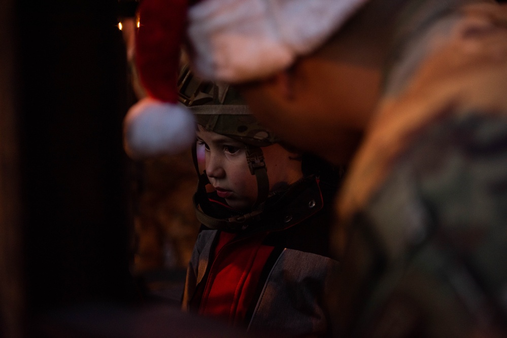Team Travis participates in Candy Cane Lane