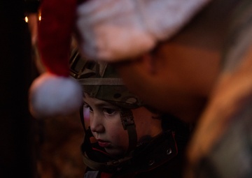 Team Travis participates in Candy Cane Lane