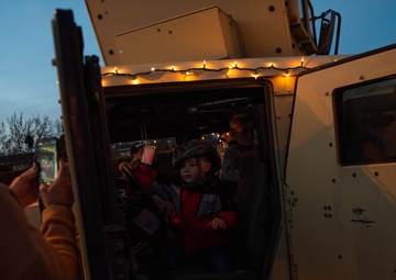 Team Travis participates in Candy Cane Lane