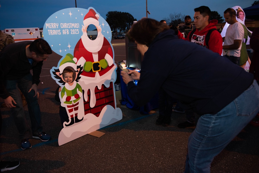 Team Travis participates in Candy Cane Lane