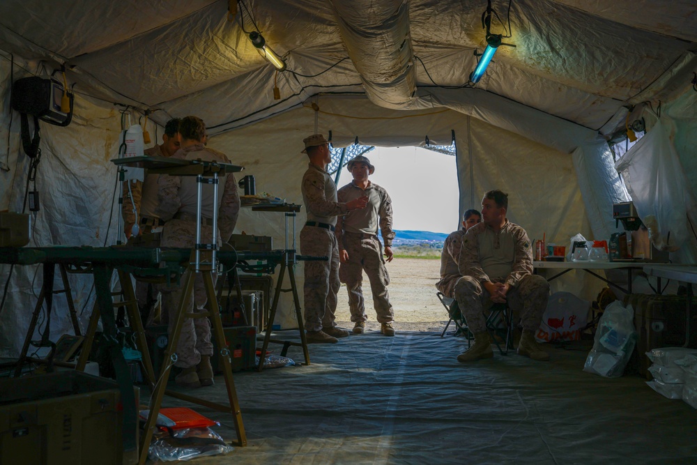 15th MEU Establishes Expeditionary Advanced Base