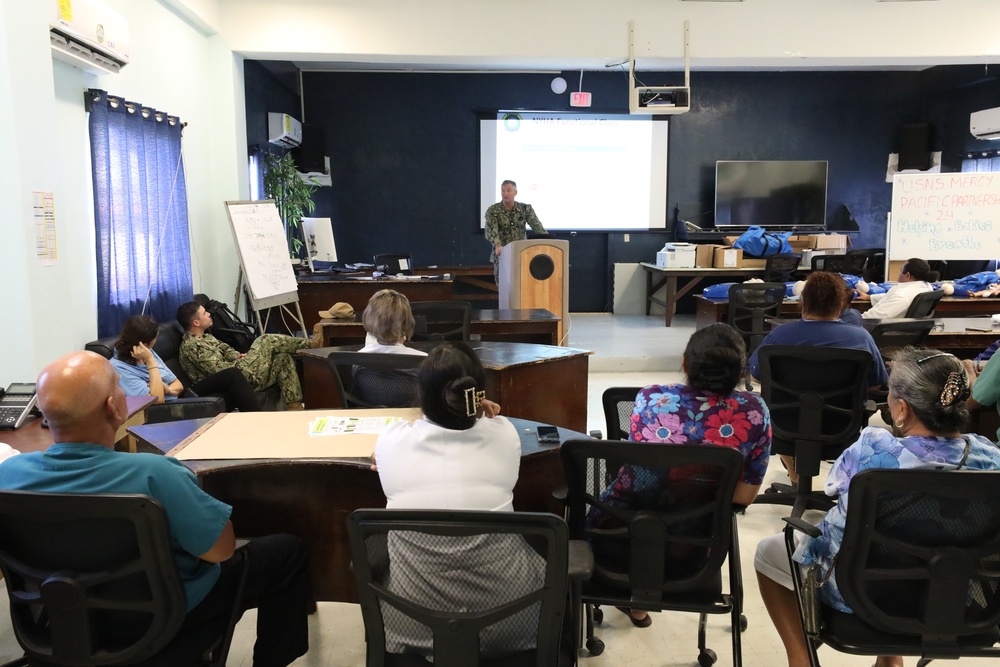 Pacific Partnership 2024-1: Pohnpei State Hospital Medical Lectures