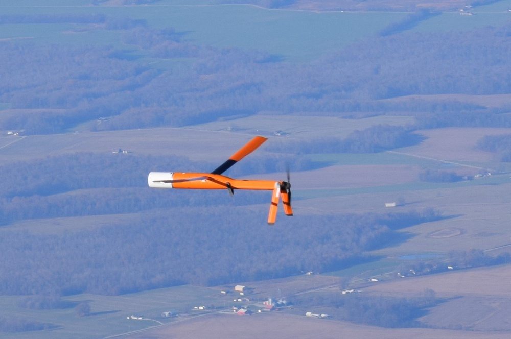 Altius 700 air vehicle in flight