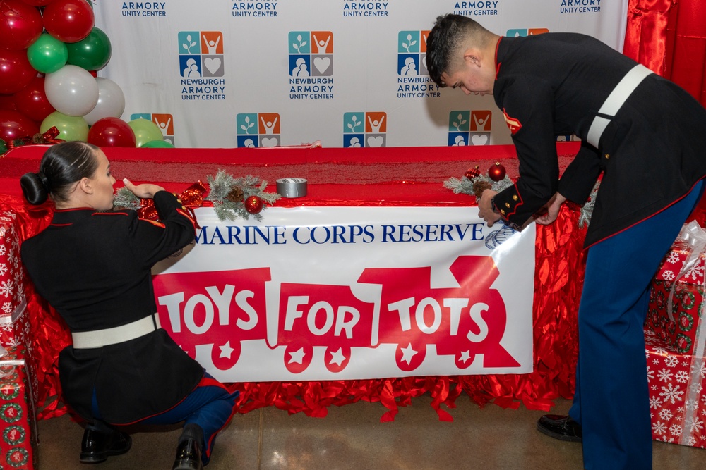 Cardi B attends Toys for Tots gift distribution