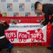 Cardi B attends Toys for Tots gift distribution