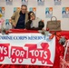 Cardi B attends Toys for Tots gift distribution