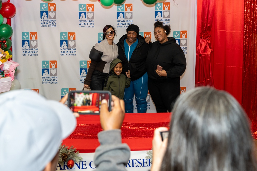 Cardi B attends Toys for Tots gift distribution