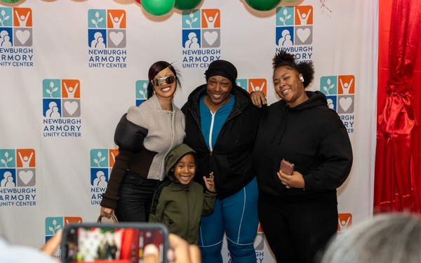 Cardi B attends Toys for Tots gift distribution