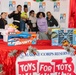 Cardi B attends Toys for Tots gift distribution