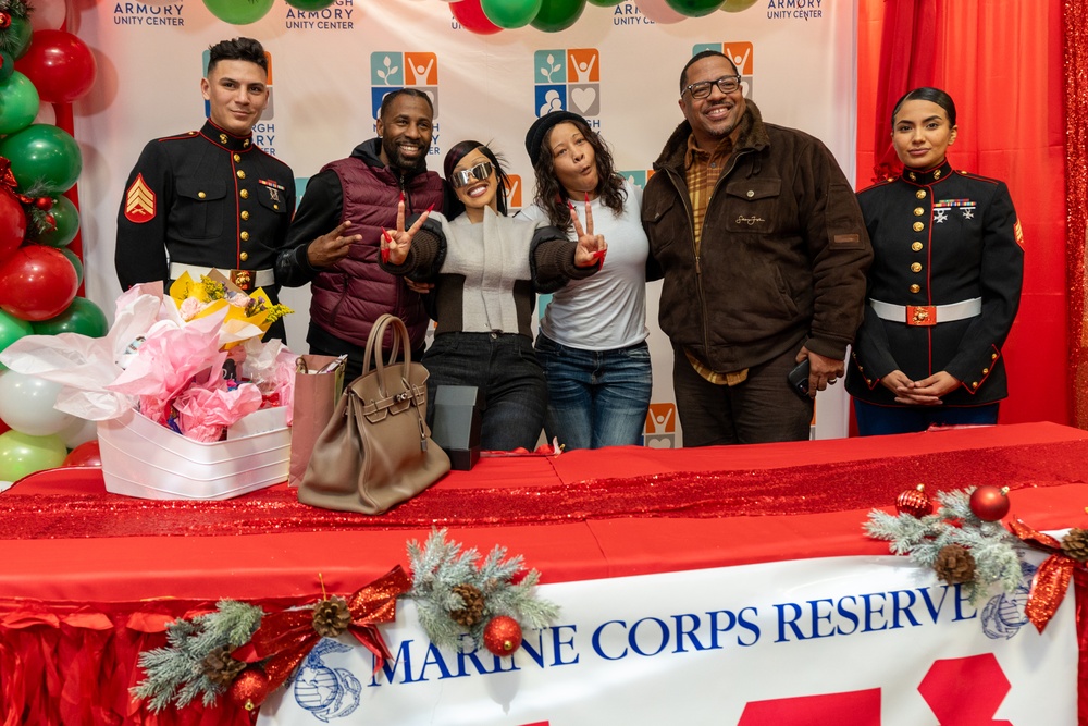 Cardi B attends Toys for Tots gift distribution