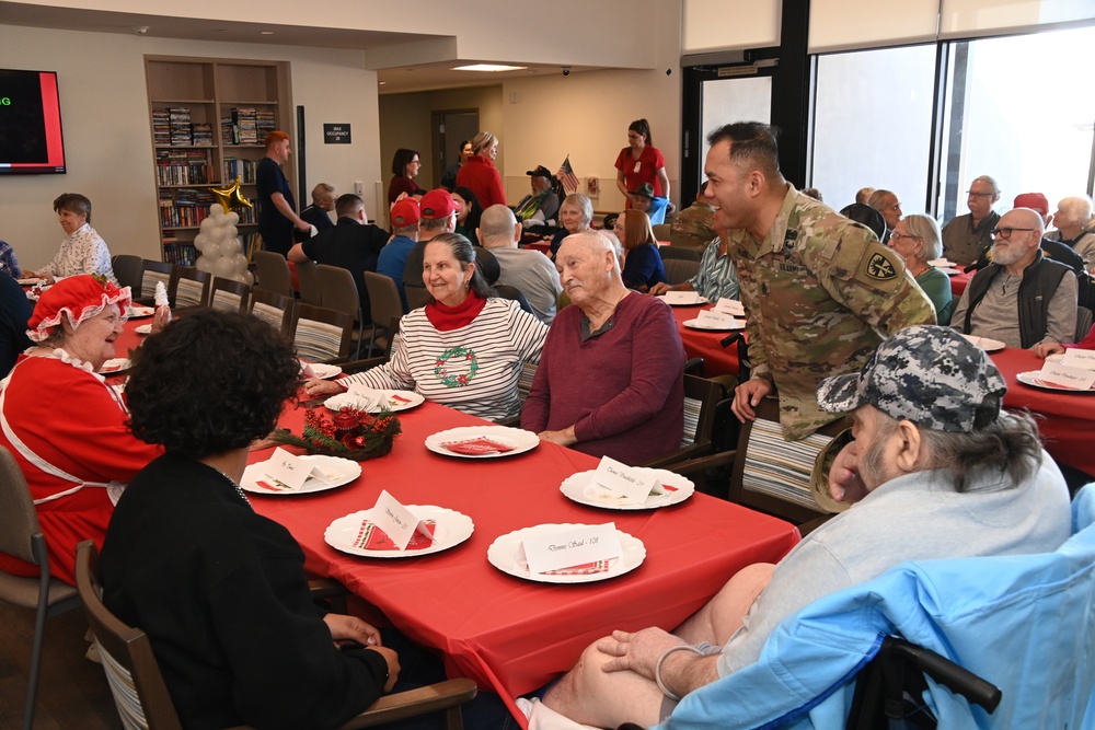 YPG Soldiers make holiday visit to Arizona State Veteran Home Yuma