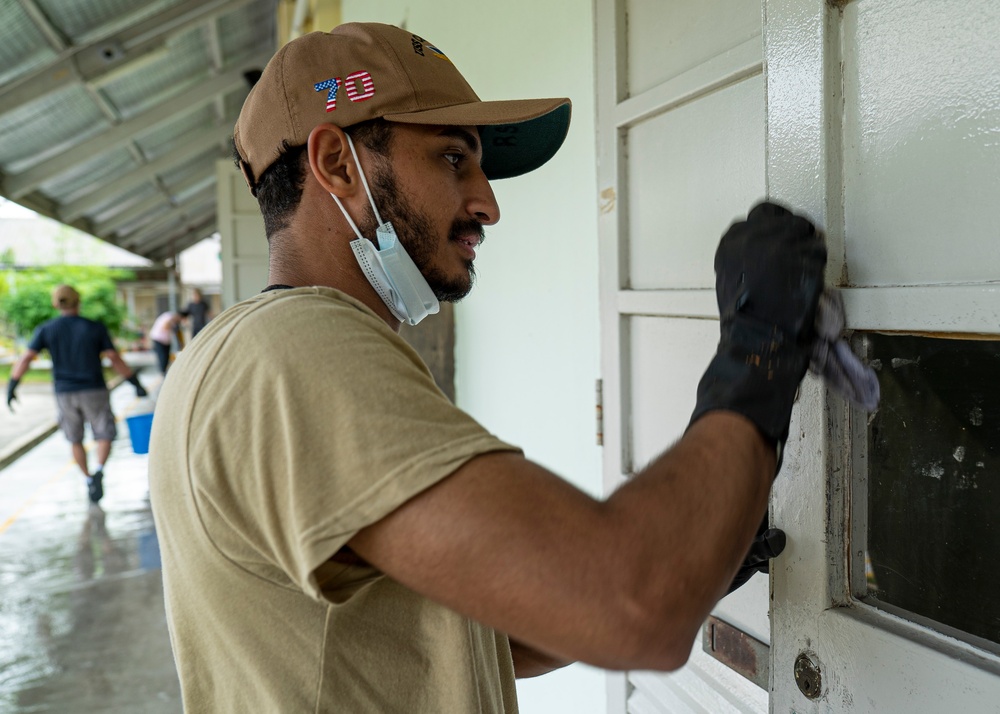 USS Carl Vinson (CVN 70) Sailors Participate in a Community Relations Event