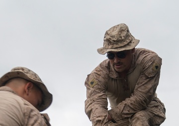 CLB-15 Convoys to Purify Water during Humanitarian Assistance Training