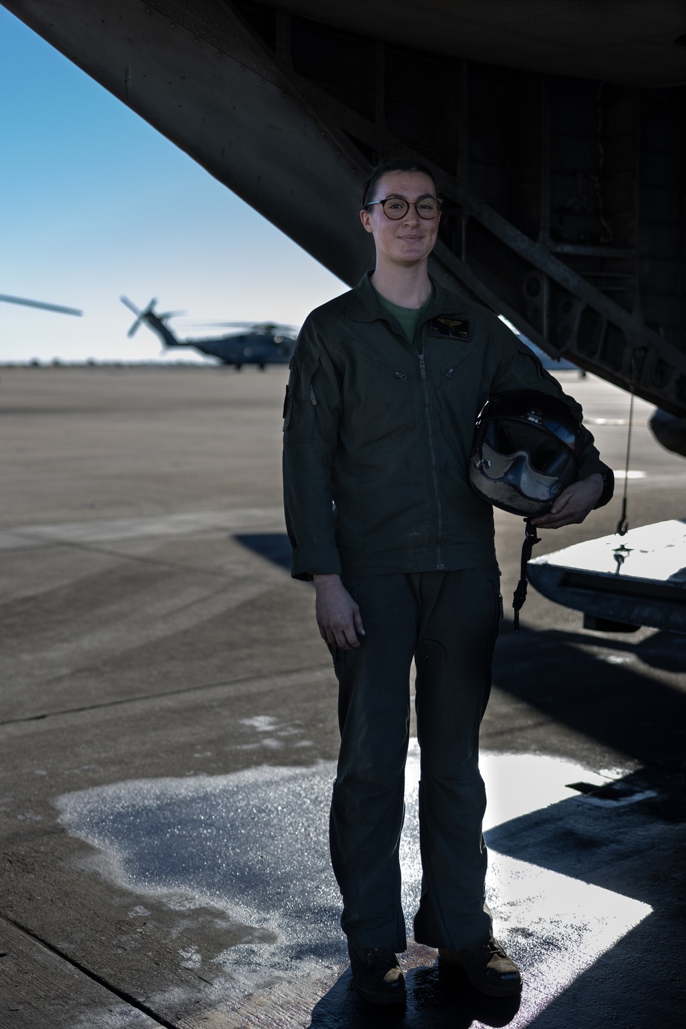 U.S. Marine Corps Sgt. Rachel Myers Doing What She Loves