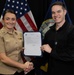 Musician 3rd Class Bernadette Rocks Selected for Advancement