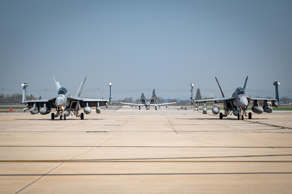 51st FW conducts fighter interoperability during VD24