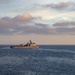 Sunrise Prep for Replenishment-At-Sea