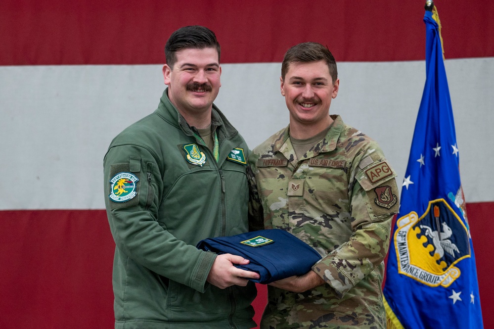 25th FGS celebrates new Dedicated Crew Chiefs