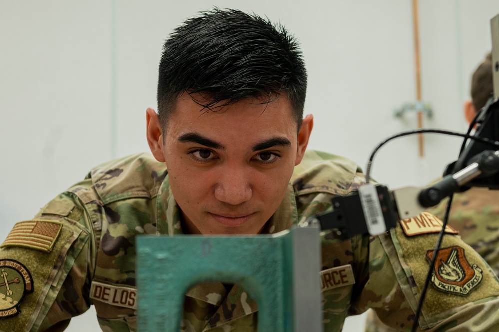 Measuring with precision, keeping Osan ready to fight