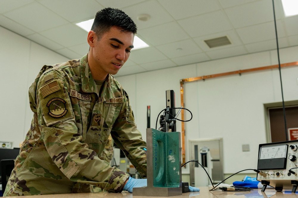 Measuring with precision, keeping Osan ready to fight