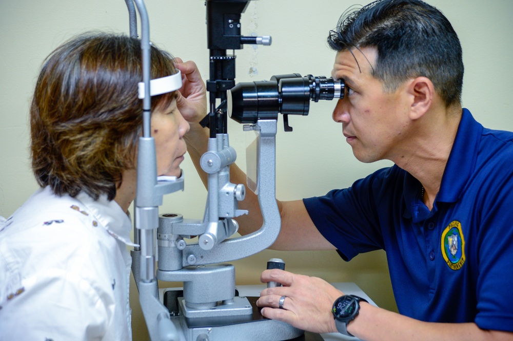 Pacific Partnership 2024-1: Ophthalmology Surgery Screening at Belau National Hospital