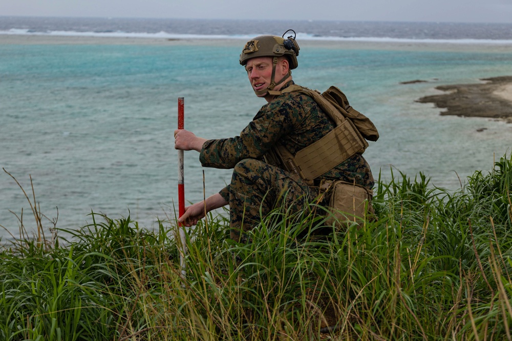 Marines with Battalion Landing Team 1/1 conduct Tactical Air Control Party and Mortar Range Event