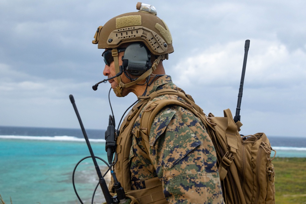 Marines with Battalion Landing Team 1/1 conduct Tactical Air Control Party and Mortar Range Event