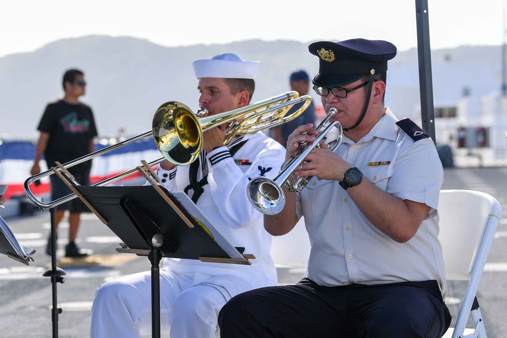 Pacific Partnership 2024-1: Palau Opening Ceremony Aboard USNS Mercy