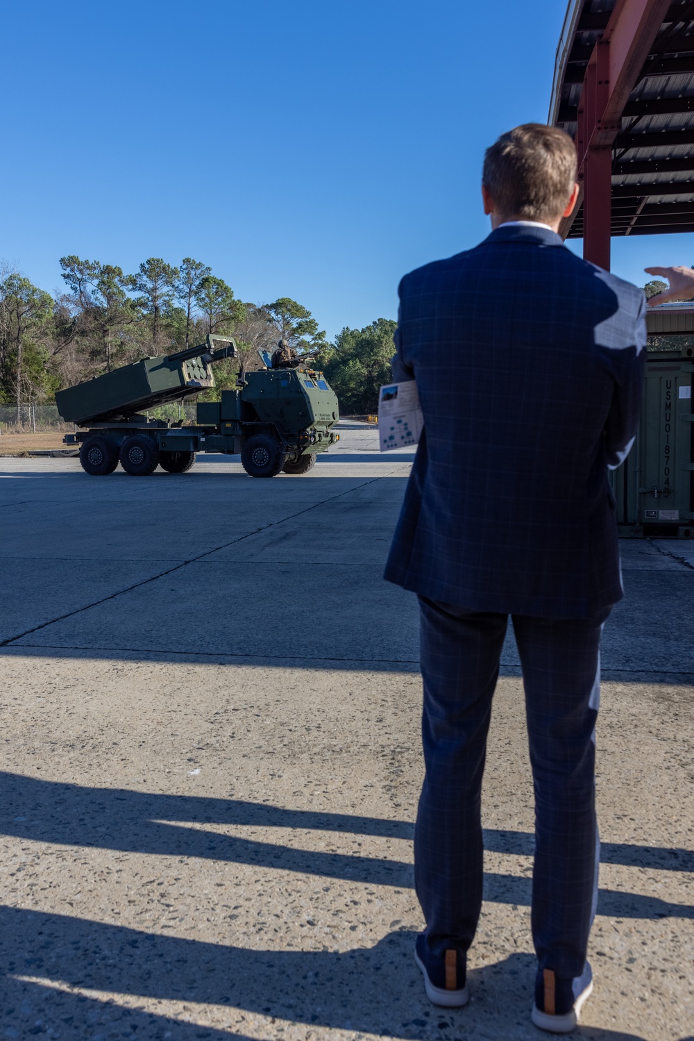 Dr. Rich McCormick visits MCB Camp Lejeune