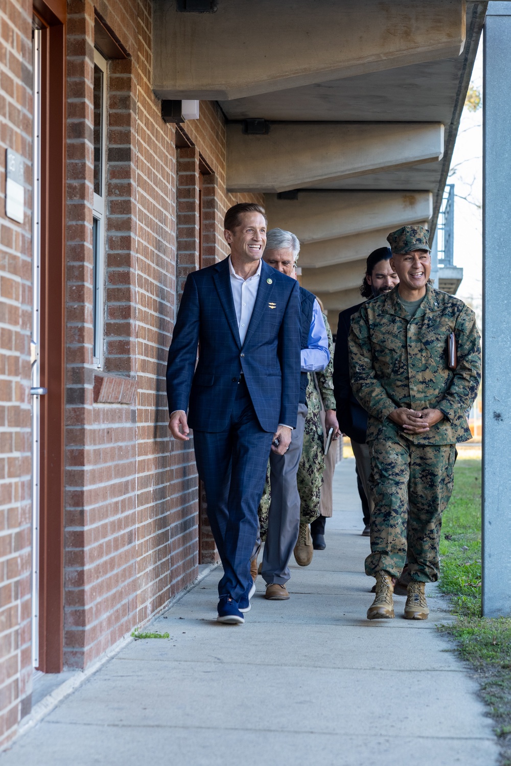 Dr. Rich McCormick visits MCB Camp Lejeune