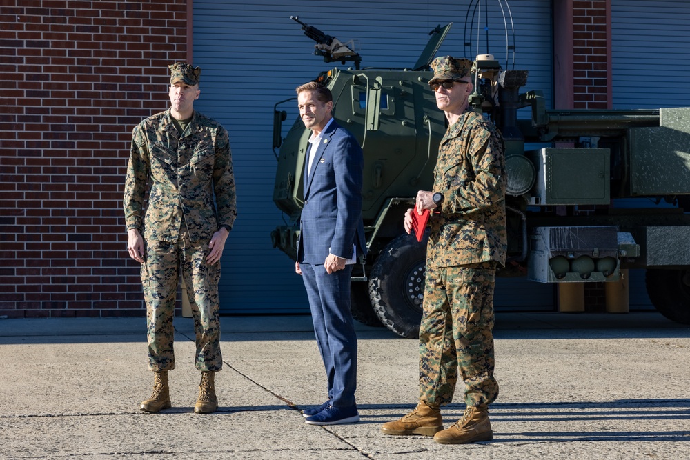 Dr. Rich McCormick visits MCB Camp Lejeune