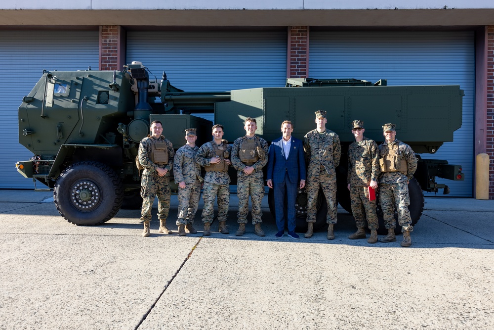 Dr. Rich McCormick visits MCB Camp Lejeune