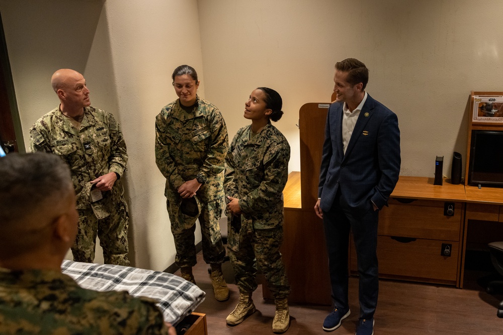 Dr. Rich McCormick visits MCB Camp Lejeune