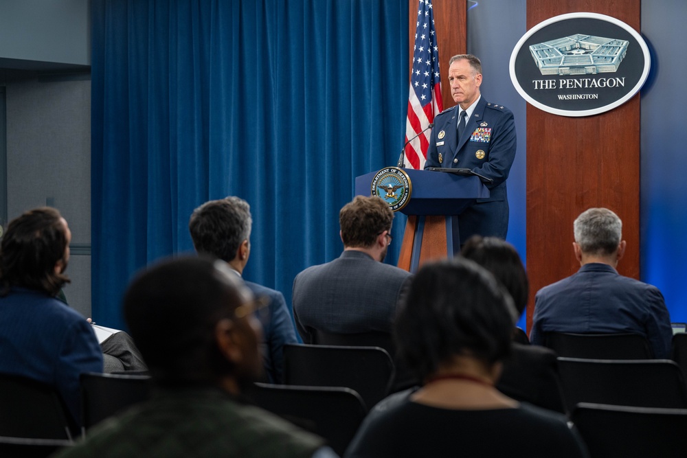 Maj. Gen. Ryder Pentagon Press Briefing