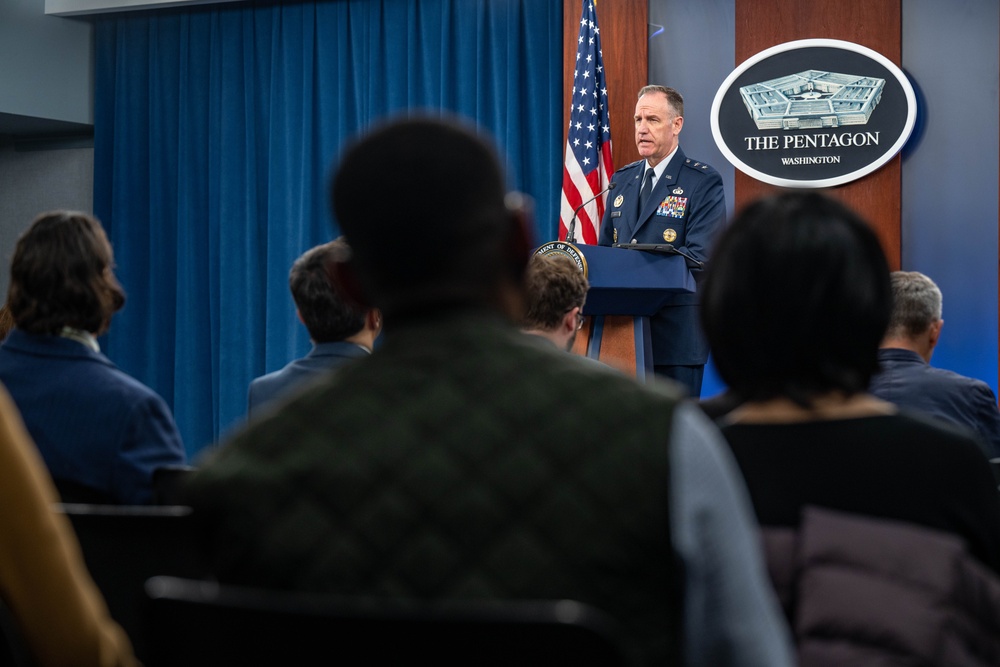 Maj. Gen. Ryder Pentagon Press Briefing