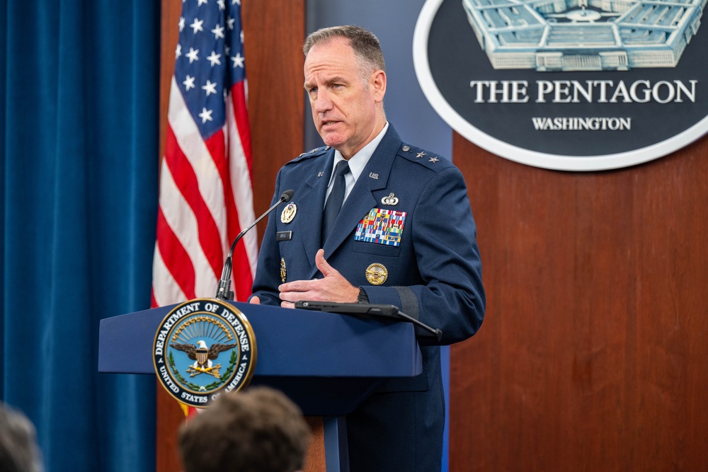 Maj. Gen. Ryder Pentagon Press Briefing