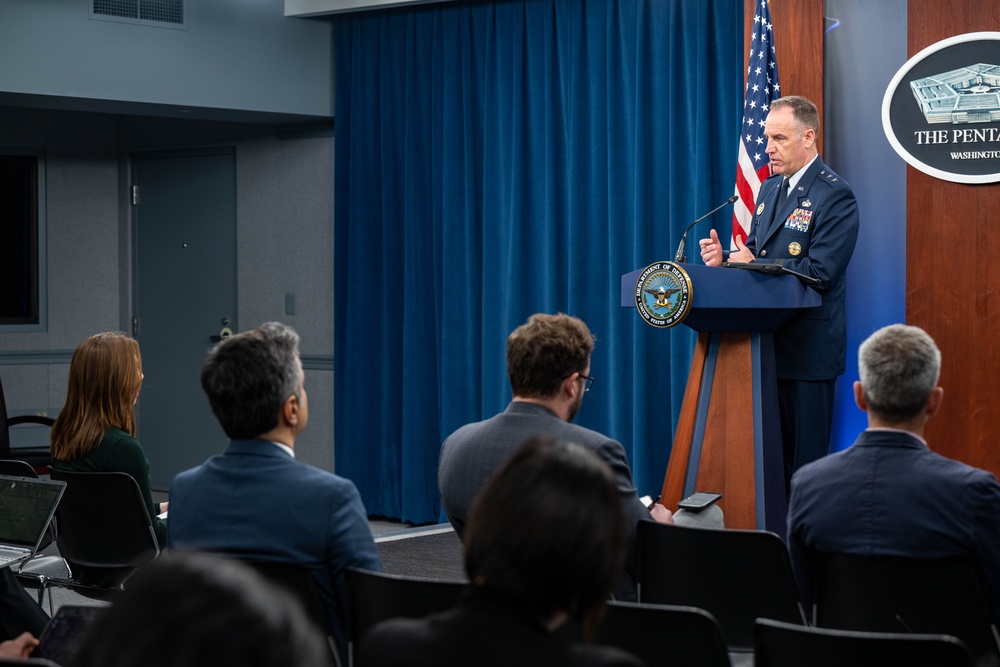 Maj. Gen. Ryder Pentagon Press Briefing