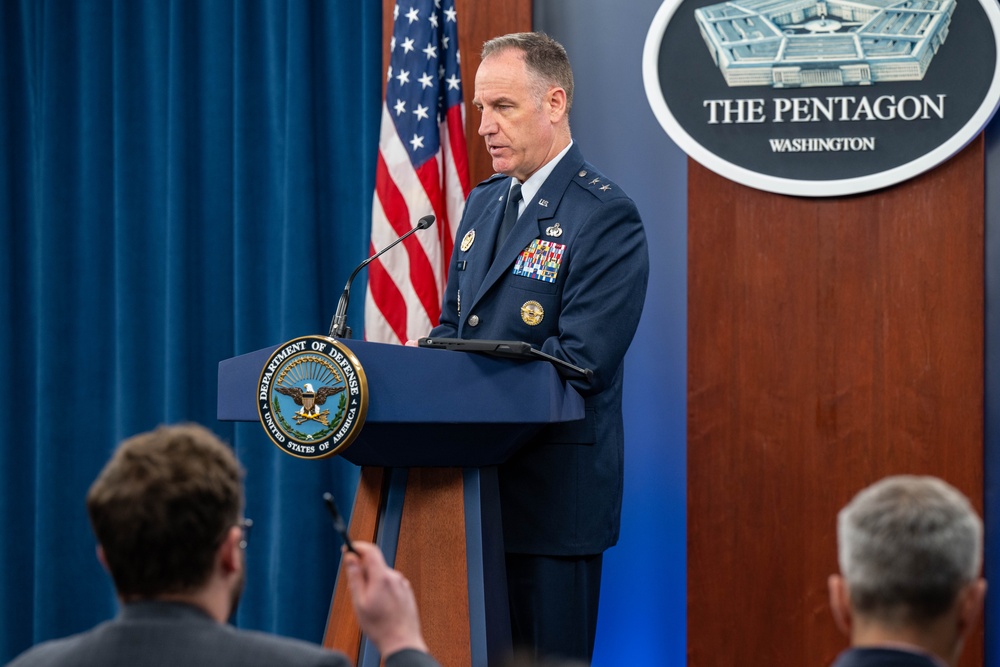 Maj. Gen. Ryder Pentagon Press Briefing