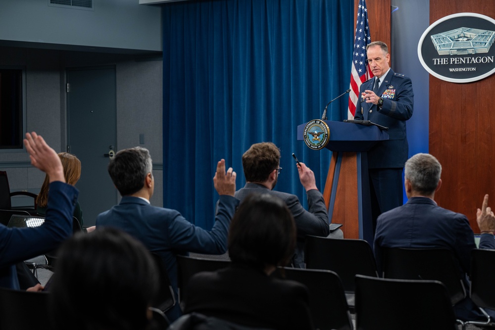 Maj. Gen. Ryder Pentagon Press Briefing